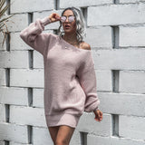 Women's Pullover Sweater Dress