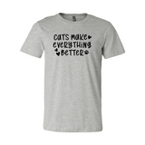 Cats Make Everything Better T-Shirt