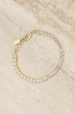 Giselle Sparkle Crystal 18k Gold Plated Bracelet