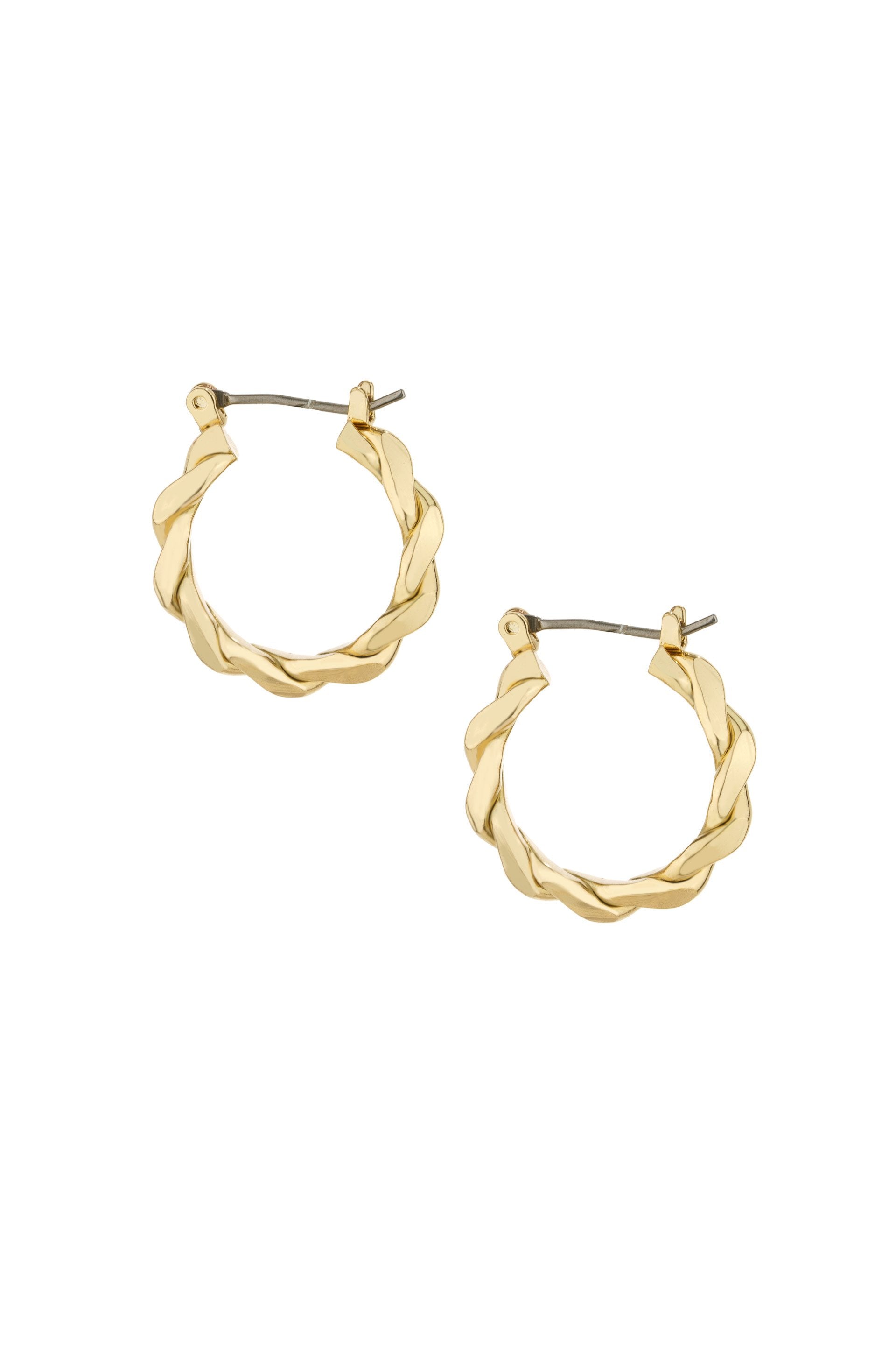 Multi Size Hoop Party 18k Gold Plated Earring Set