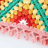 Multicolor Geometric Handmade Crochet Camis