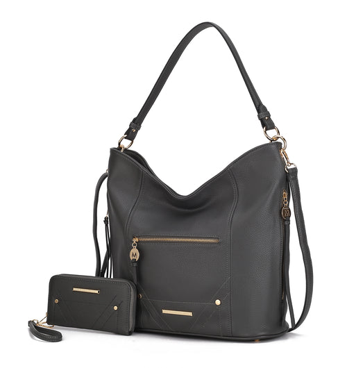 Jordina Shoulder Bag by Mia K with Matching Wallet