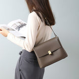 Genuine leather hobo messenger bag 2022 new trendy high-end shoulder