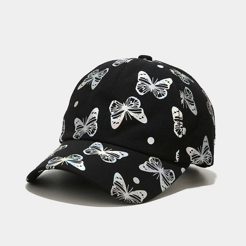Butterfly Design Baseball Cap