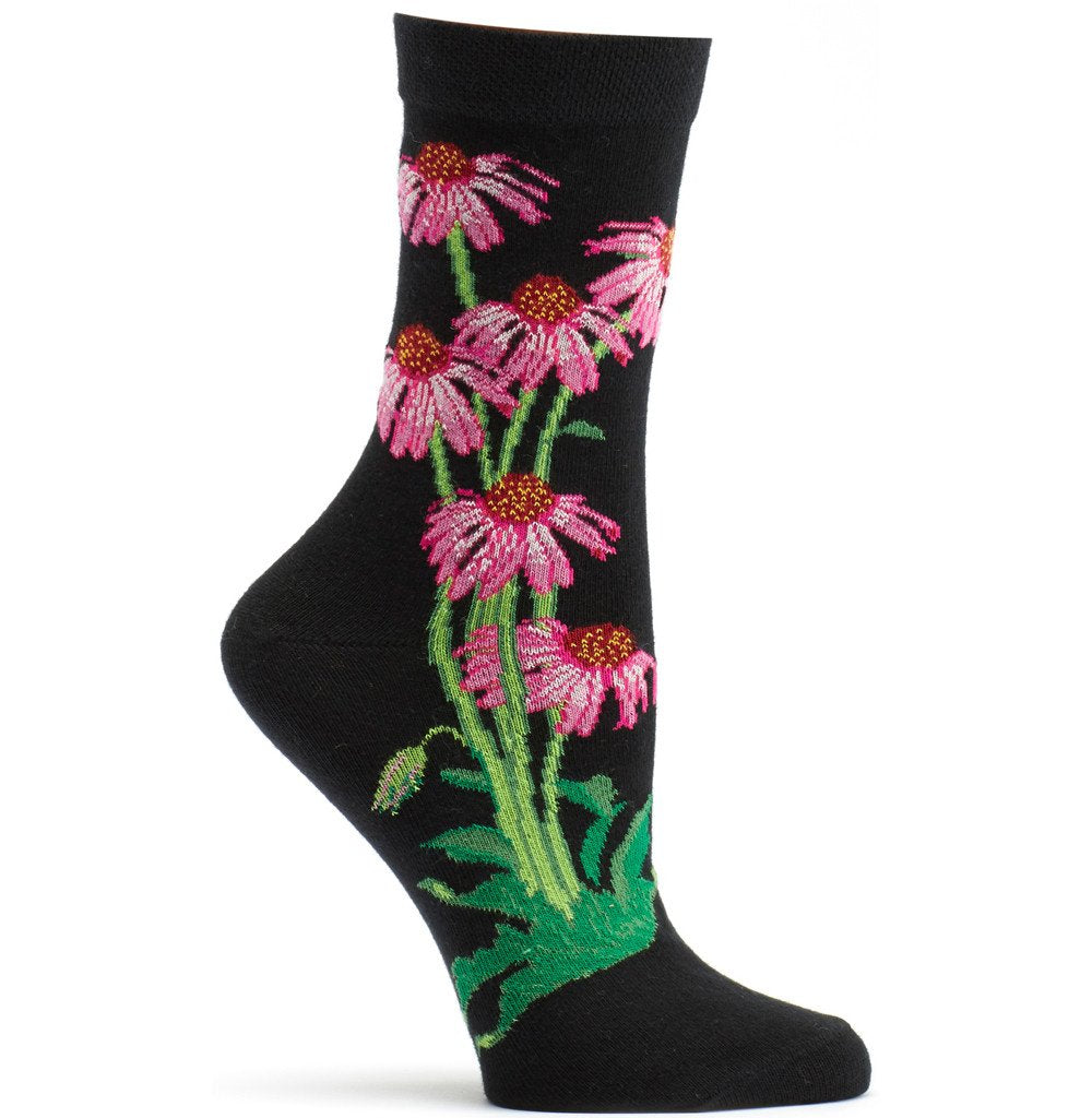 Apothecary Florals - Echinacea Sock