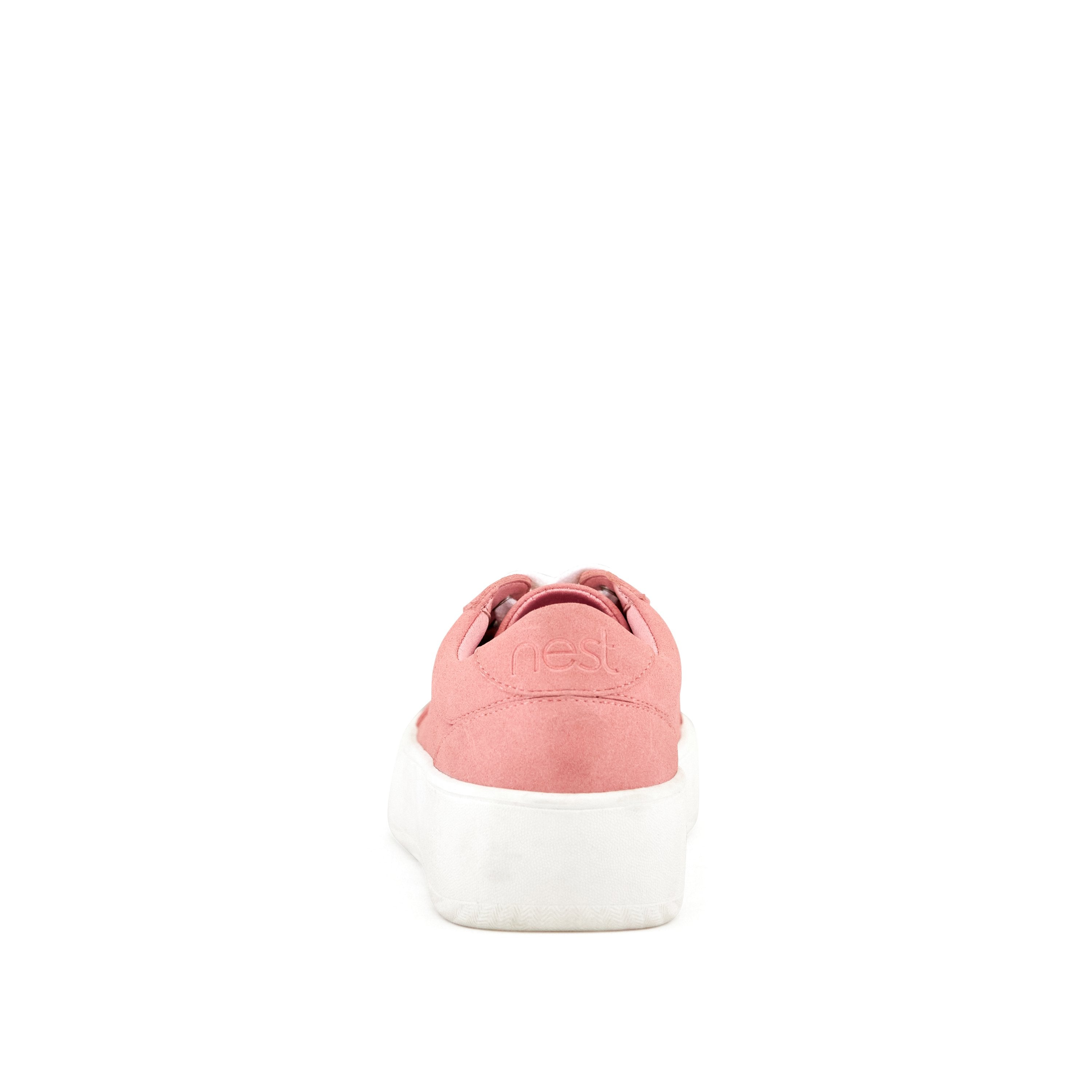 Women's Venice Micro Suede Lace Up Sneaker Pink