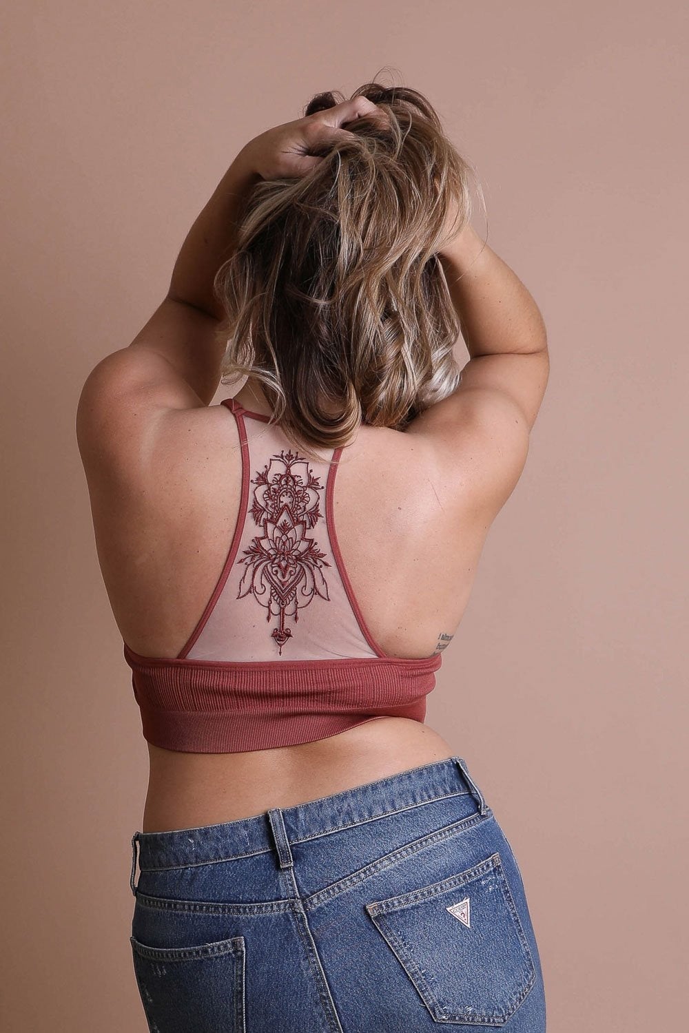 Tattoo Back Bralette