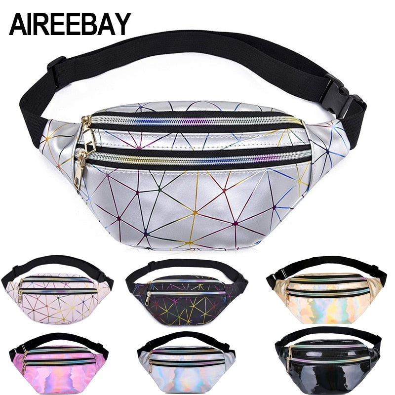 Holographic Belt Bag