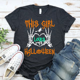 This Girls Loves Halloween T-shirt