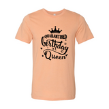 Quarantine Birthday Queen T-Shirt