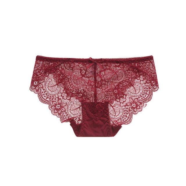 Sexy Briefs Panties Woman Lace Underwear Female Cotton Crotch Underwear