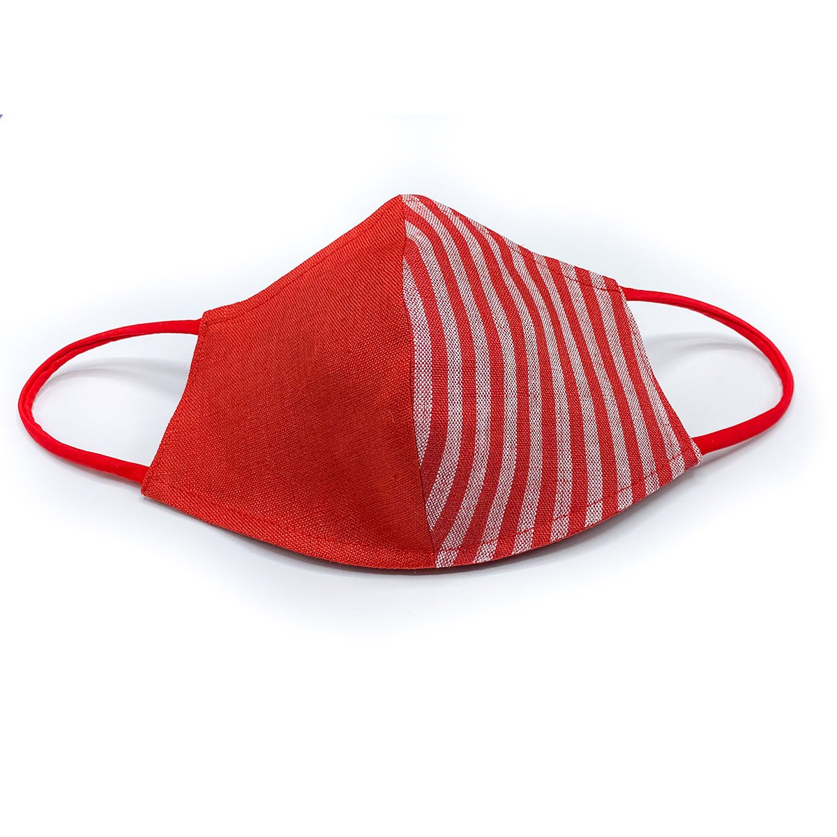 Red Face Masks with Pocket Filter | 100% Organic Linen