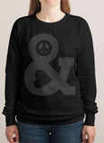 Peace and Love Women Sweatshirt