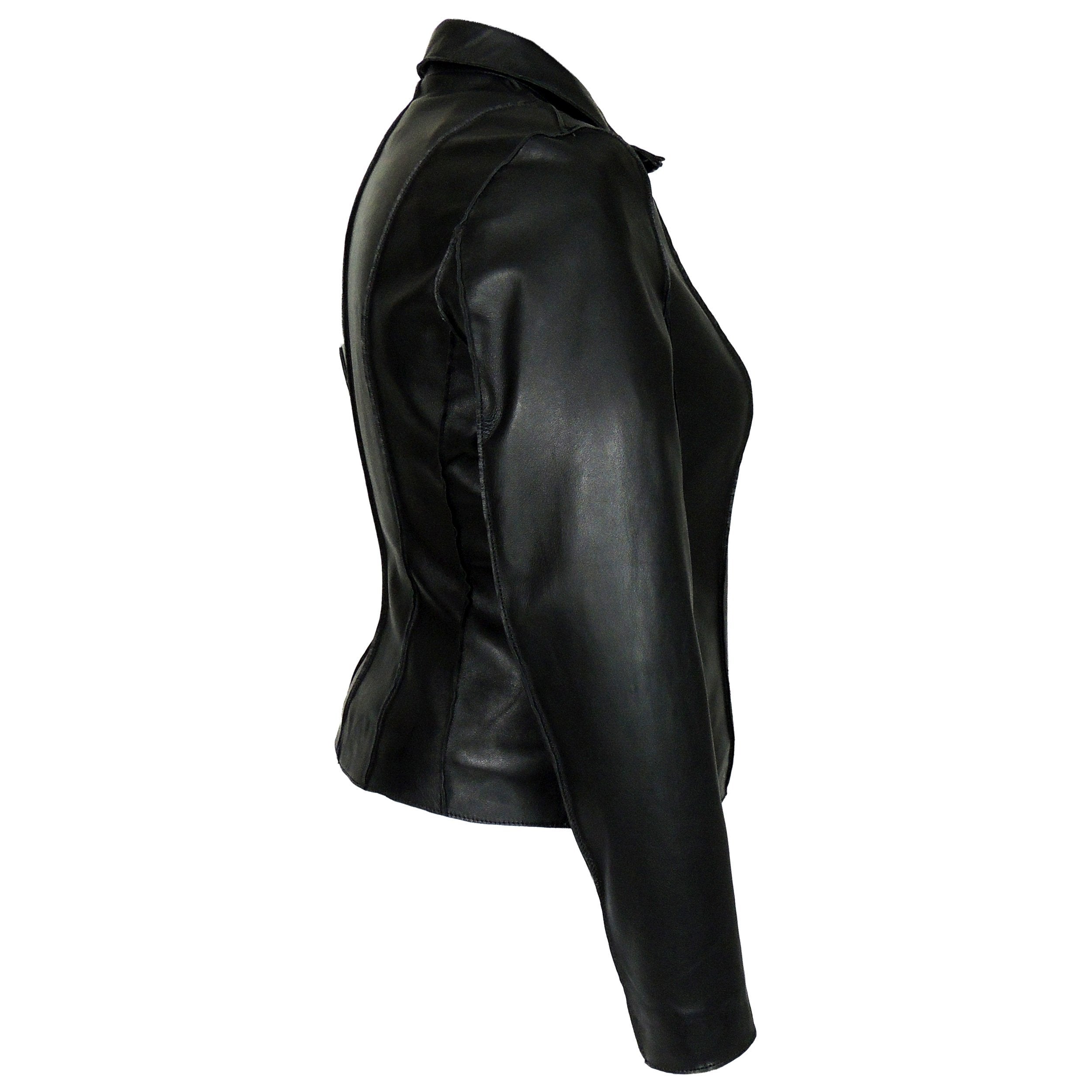 Aaliya Womens Sheepskin Leather Jacket